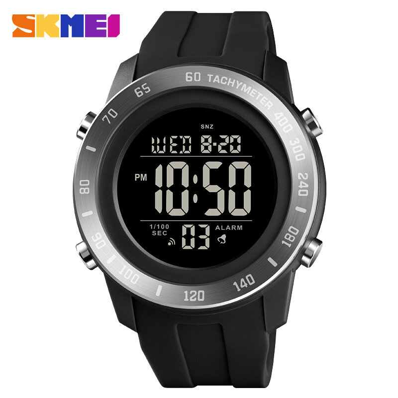 SKMEI Men Sport Watch Digital Fashion Silicon Multifunction Alarm Waterproof Watch For Man Men 1524