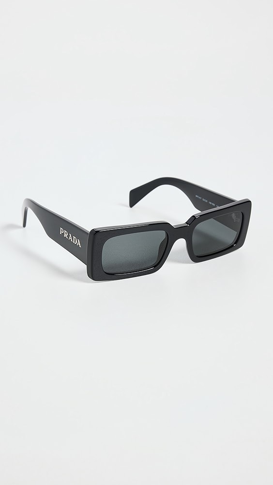 Rectangular Acetate Sunglasses